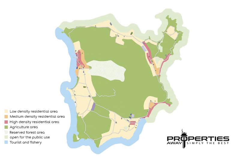 koh samui development zoning map properties away